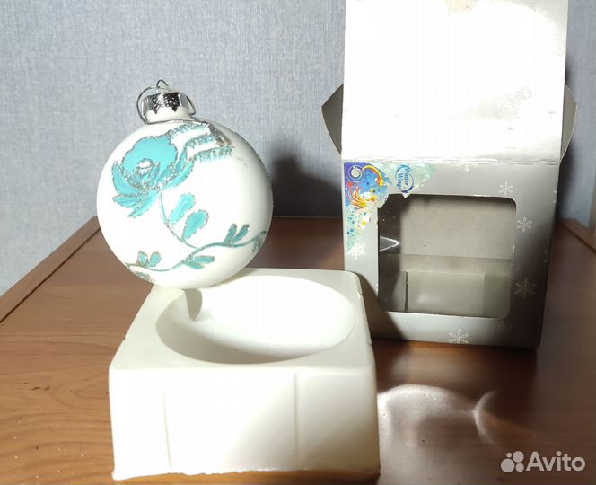 Елочный шар стекло