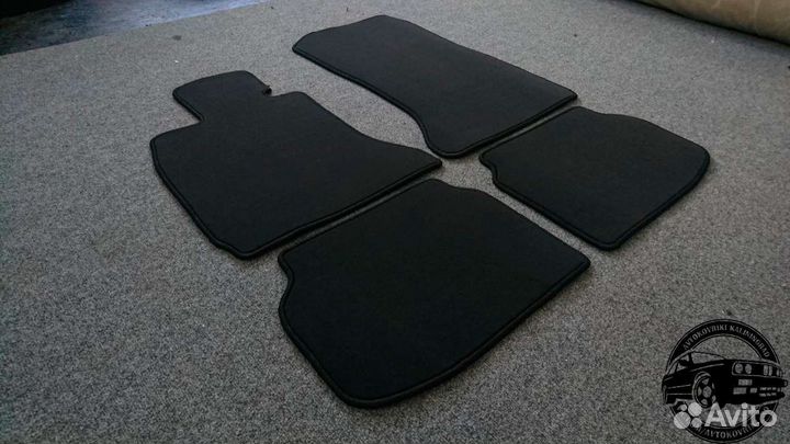 Автоковрики для BMW 7 серии f01, графитовые