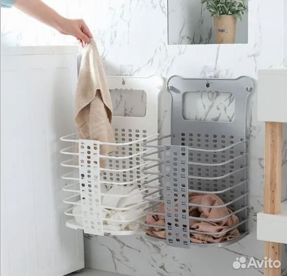 Складная корзина для белья и игрушек