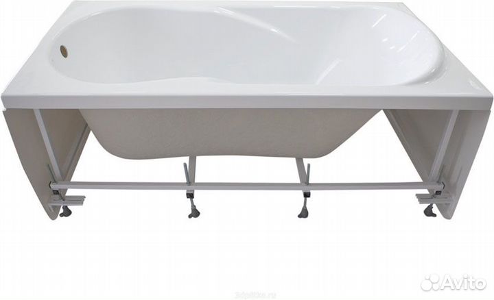 Акриловая ванна Santek прямоугольная 170x75