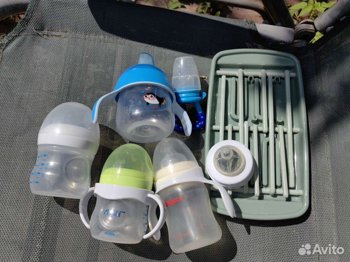 Стерилизатор Непролив, бутыл avent, сушка pigeon