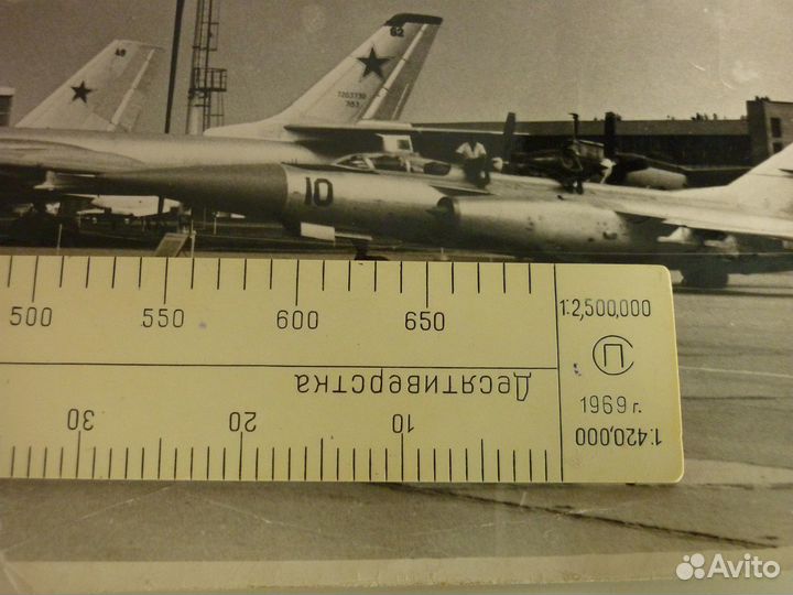 Линейка штурманская 1969 г - пятикилометровка