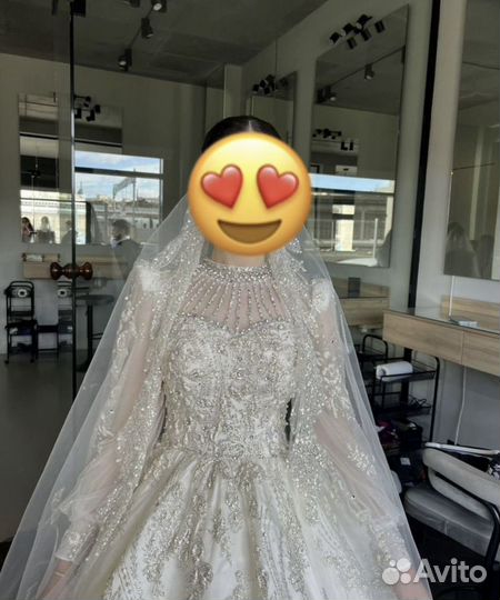 Свадебное платье и фата