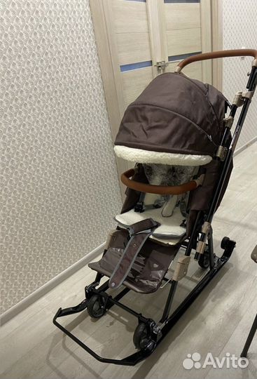 Санки коляска ника 7 8