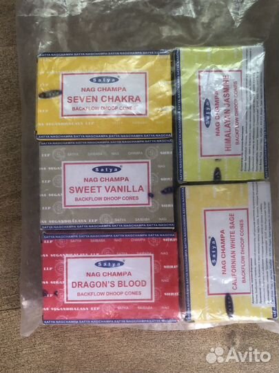Конусы для благовония стелющийся дым