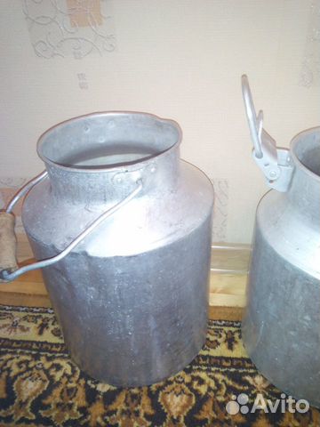Бидон, кастрюли алюминиевые
