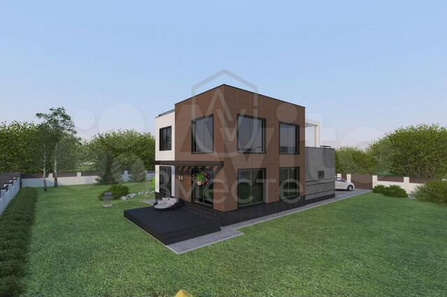 Коттедж 249 м² на участке 8 сот.