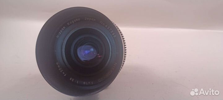 Объектив nikon nikkor 20mm f3.5 eos