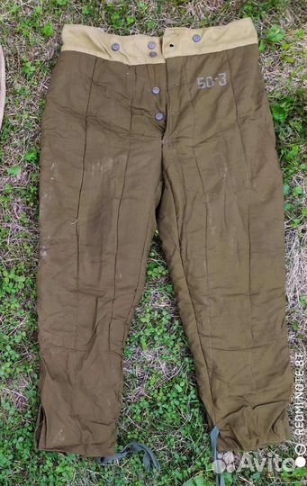 Штаны ватные Армейские