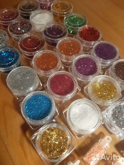 Блестки для ногтей