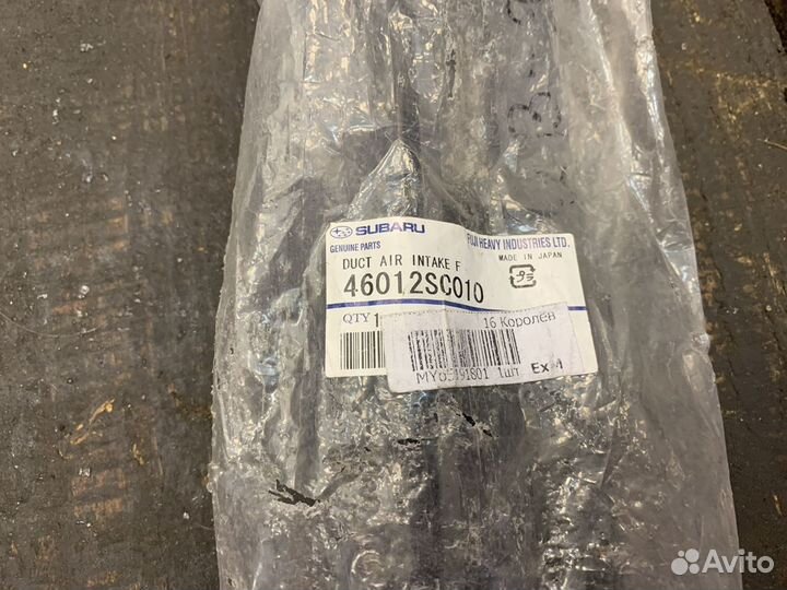 Subaru Forester s12 воздухозаборник капота