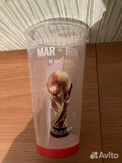 Стаканы с Кубка fifa 2017-2018 по футболу