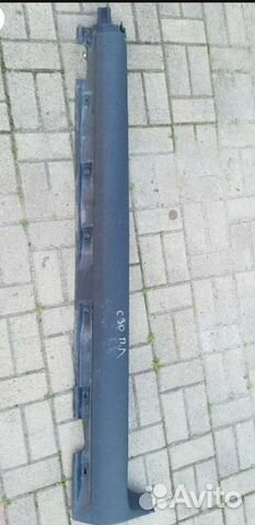 Накладка порога левая вольво с30