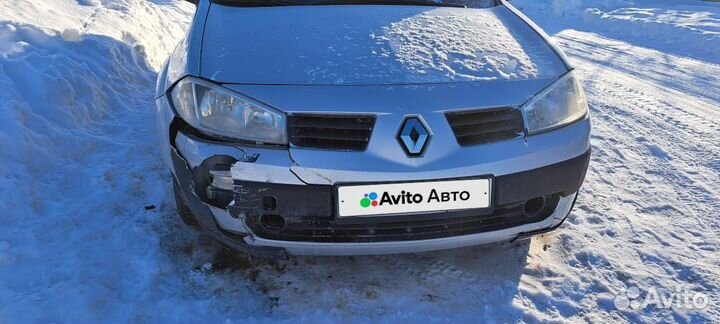 Renault Megane 1.4 МТ, 2005, битый, 254 000 км