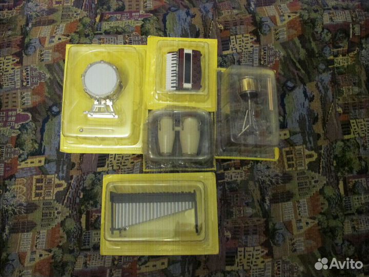 Коллекция моделей музыкальных инструментов