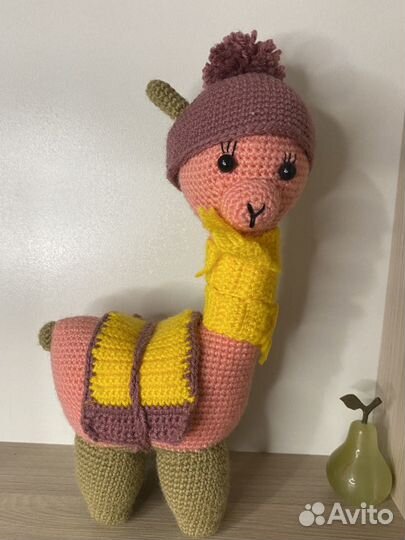 Вязанная альпака