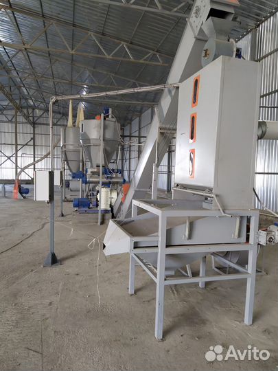 Линия гранулирования комбикорма