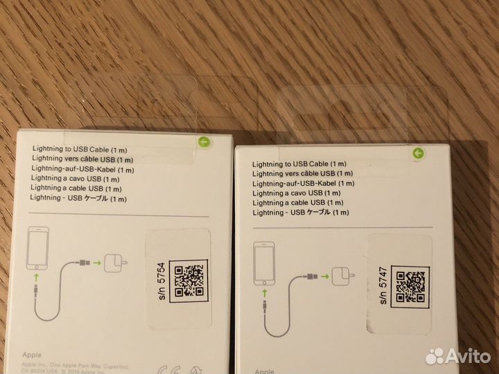 Кабель lightning to USB Cable 1M