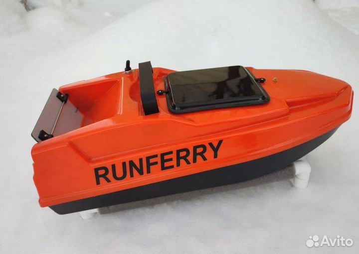 Прикормочный карповый кораблик Runferry Solo Mini