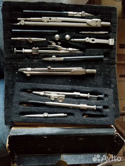 Чертёжные инструменты разные, цена за всё