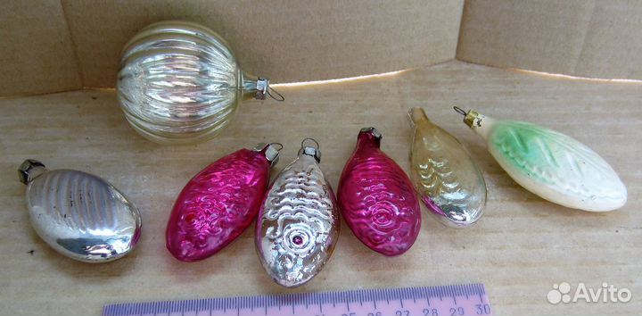 Елочные игрушки СССР