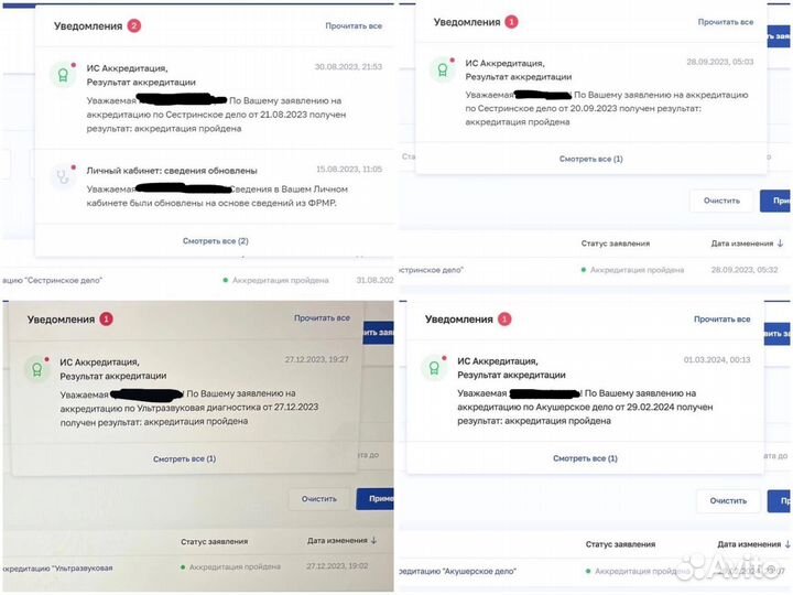 Аккредитация медицинских работников, проф преподго