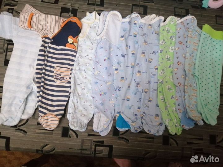 Вещи пакетом на мальчика 50 56