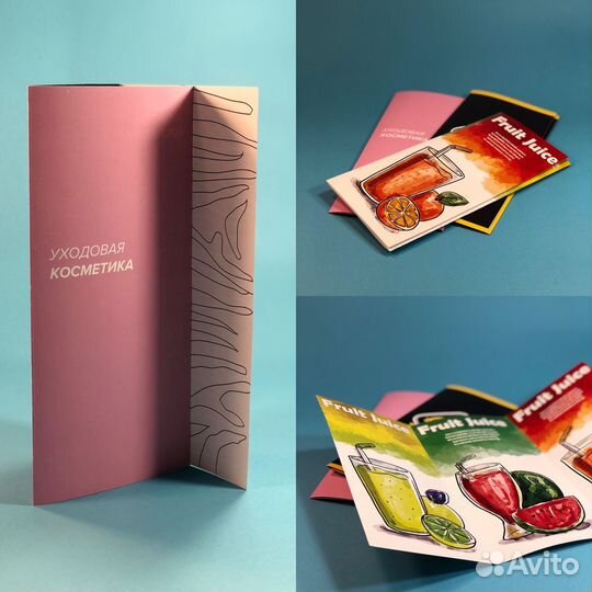 Наклейки, этикетки, визитки, буклеты, типография