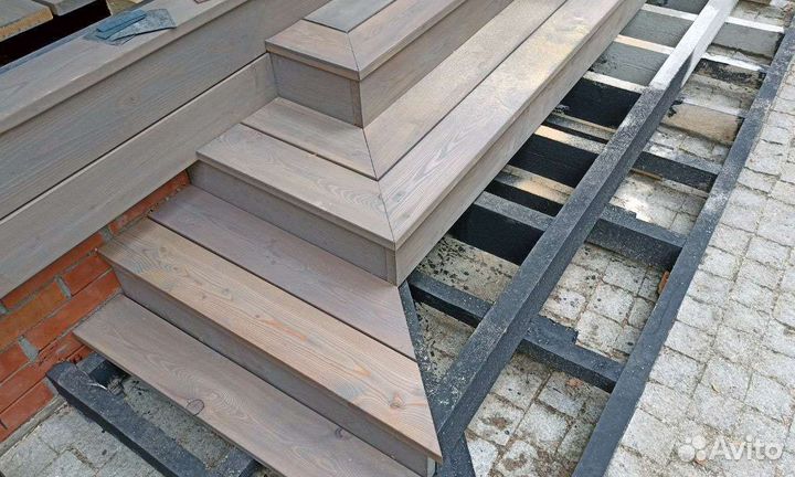 Строительство террас веранд беседок