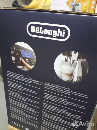 Кофемашина Delonghi esam 46.860.B новая
