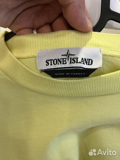 Stone island плотный лонгслив