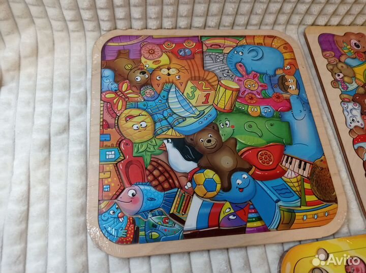 Развивающие деревянные игрушки