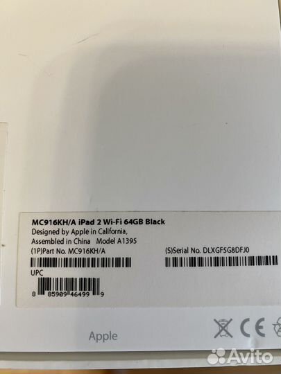 iPad 2 64 gb