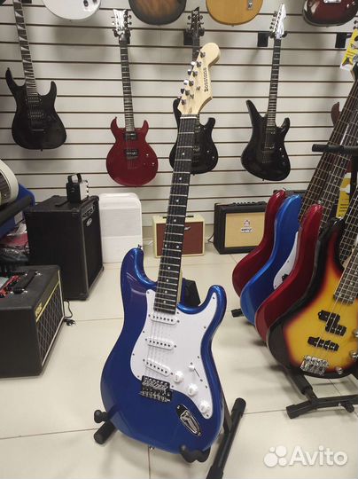 Bosstone SG-03 BL+BAG - электрогитара стратокастер