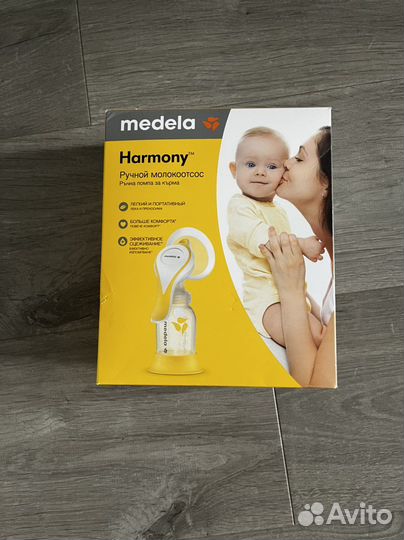 Молокоотсос ручной medela harmony