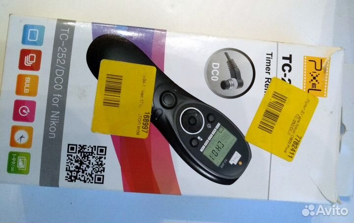 Проводной интервальный пульт Pixel TC-252 (Nikon)