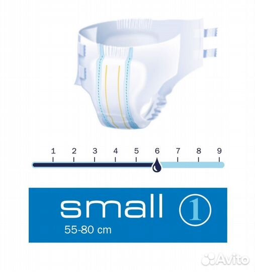 Памперсы для взрослых seni 1-2