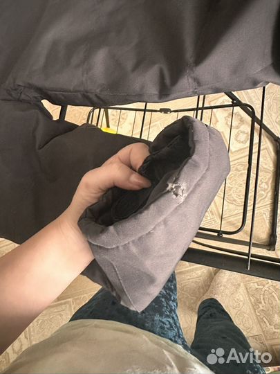 Штаны на лямках зимние