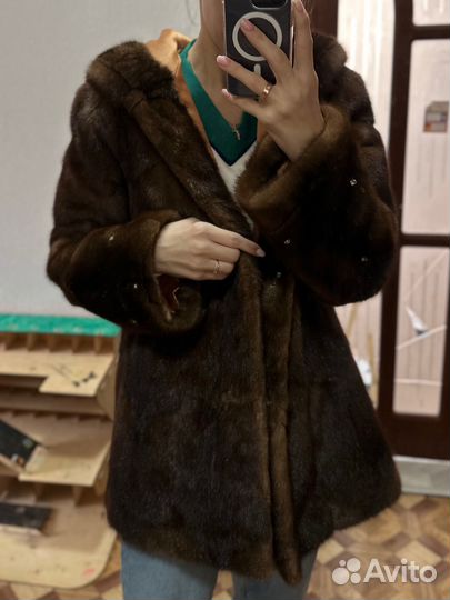 Шуба норковая