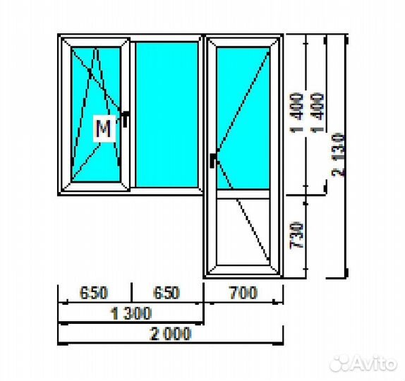 Пластиковые и алюминиевые окна, двери 2-5