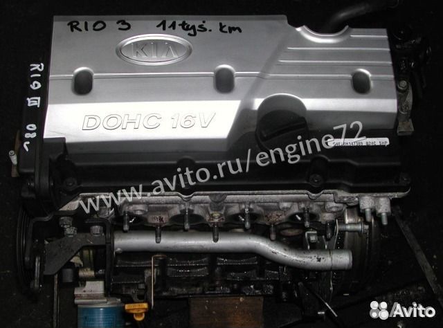 Двигатель бу Hyundai Getz 1.4 G4EE RIO III
