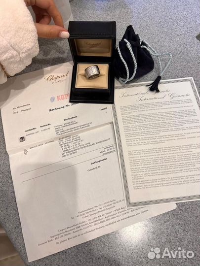 Chopard кольцо оригинал