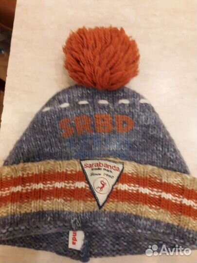 Шапки зимние шерстяные