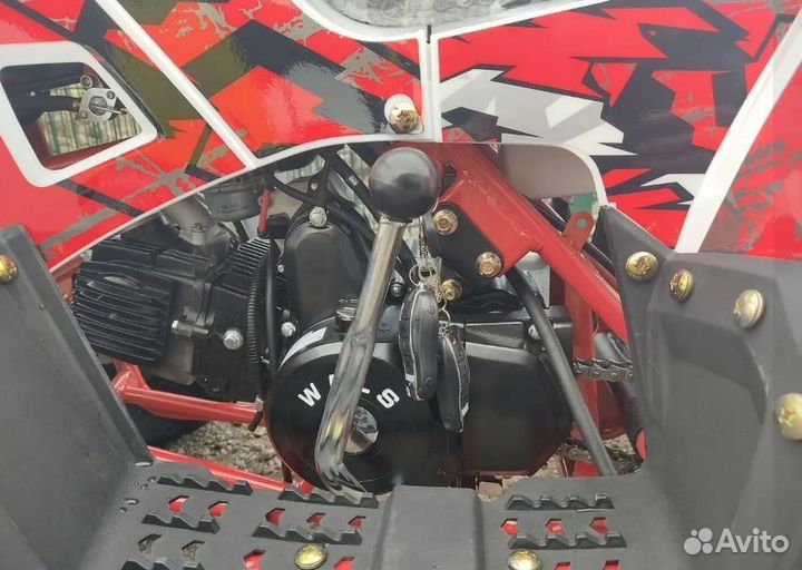 Квадроцикл Wels EVO.M бело-красный