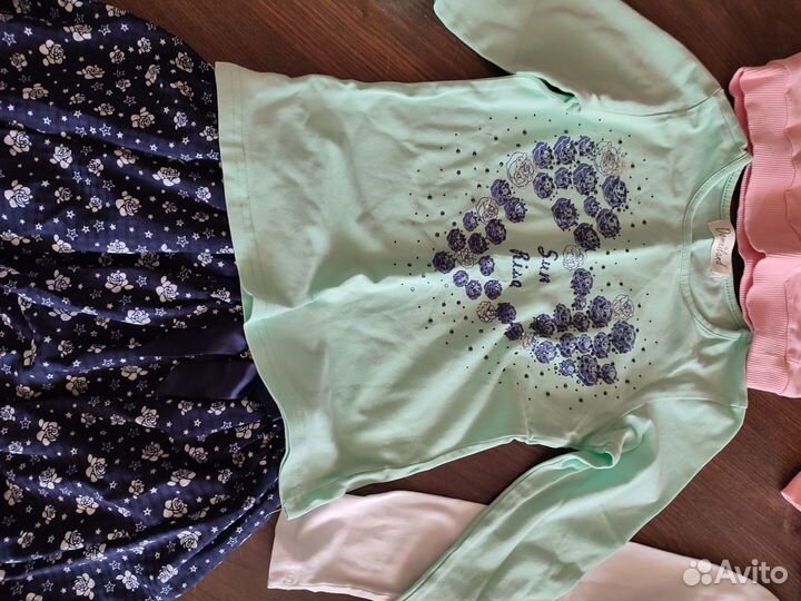 Детские вещи на девочку 7-9 л. Пакет или на выбор