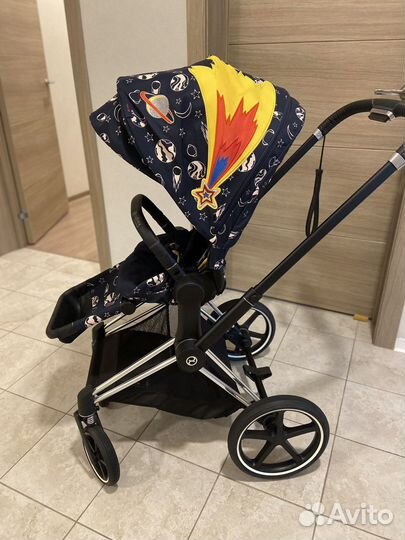 Cybex priam 3 в люксовой расцветке + допы