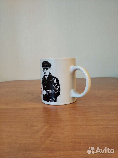 Кружка керамическая белая