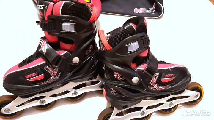 Ролики Roces 36-40 EU + шлем + сумка + защита
