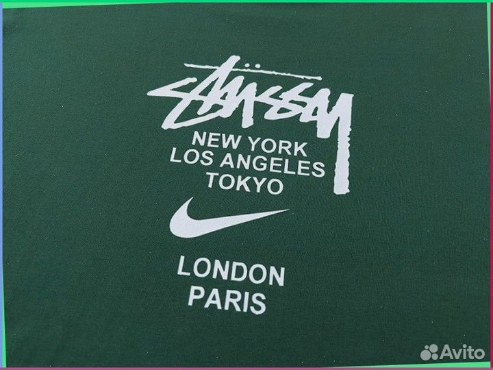 Футболка Stussy Nike (Лучшее качество)