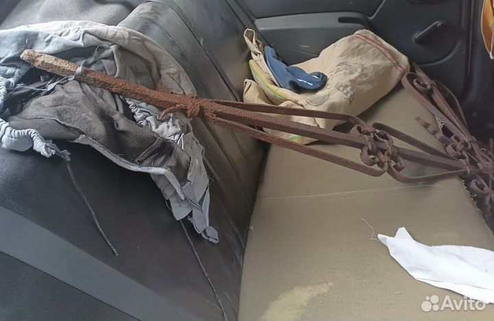 Крест старинный антикварный кованный